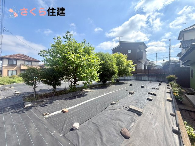 真岡市亀山一丁目　売地の外観