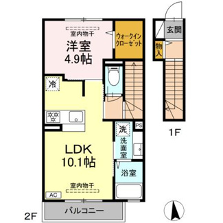 【間取り】 | ヴィラクレストⅦ