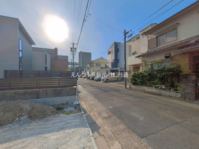 メルディア清水の前面道路含む現地写真