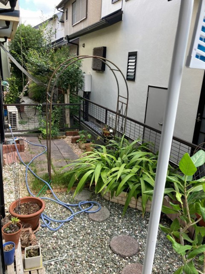 【庭】 | 上尾市中新井　戸建