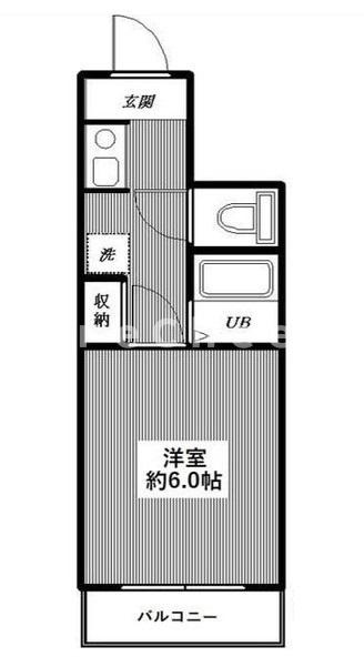 後楽園キャステールの間取り