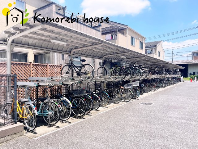 パークハイツ大宮宮原の駐輪場|26.7.10　撮影済み