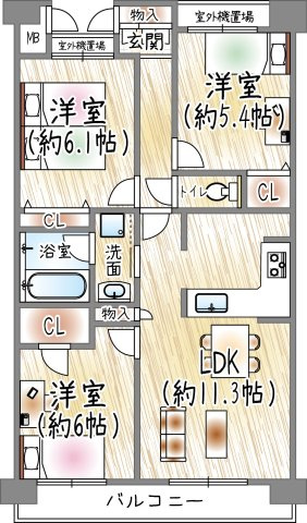 サンヴェールエルゼ甲陽園