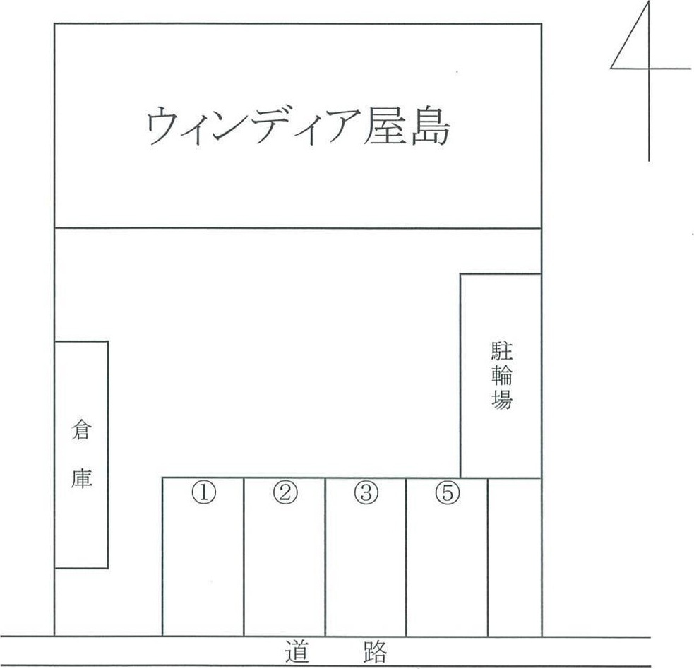 ウインディア屋島の区画図