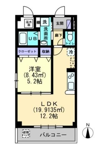 イクエーション スペースの間取り