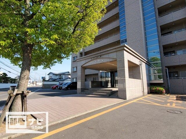 サンリッチ久保のエントランス
