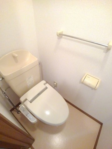サンフィールド　Ｂのトイレ|トイレもきれいです