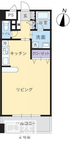 なかよしマンション林町の間取り