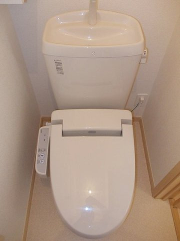 シャルマン・ドミール　Ⅱのトイレ|落ち着いたトイレです