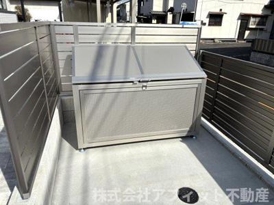 【その他】 | ベルヴィオラ西深津 | 敷地内ゴミ置き場