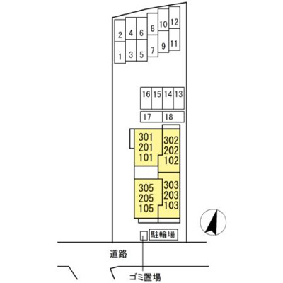 【区画図】 | ベルヴィオラ西深津