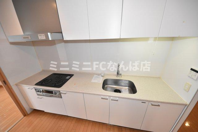 ルクレ北堀江のキッチン