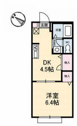 【間取り】 | ディアスタウン  A棟