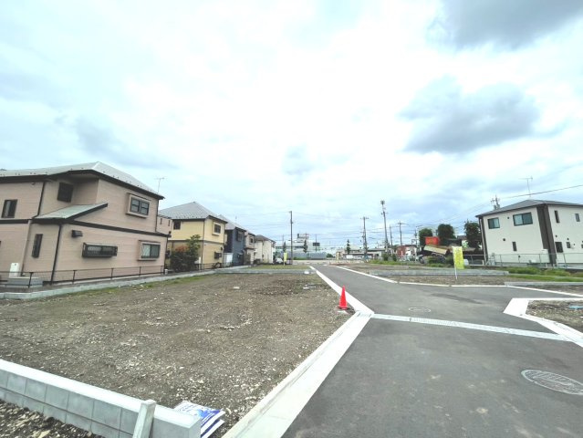 昭島宮沢町第２期　建築条件付売地　全１４区画　４区画の前面道路含む現地写真