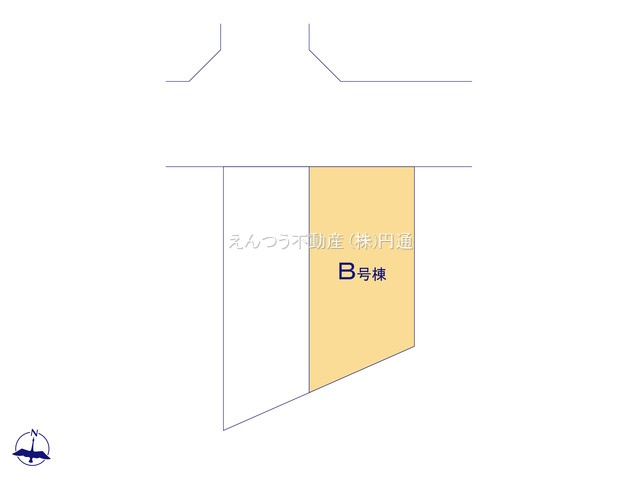 ハートフルタウン白沢町の区画図