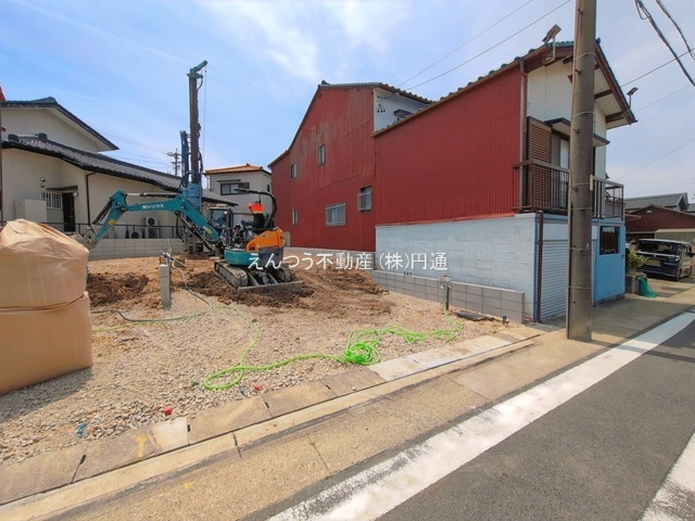 ハートフルタウン白沢町の前面道路含む現地写真