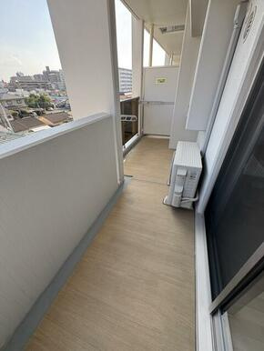 熊本市中央区新大江２丁目の賃貸マンションのバルコニー