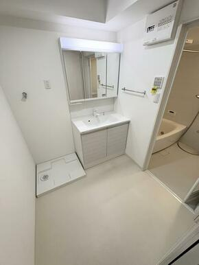 熊本市中央区新大江２丁目の賃貸マンションの洗面所