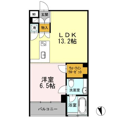 【間取り】 | カスタリア目黒長者丸