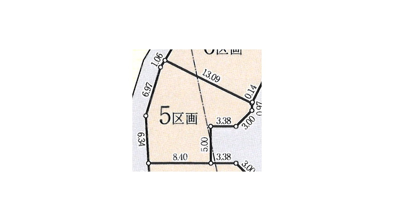 昭島宮沢町第２期　建築条件付売地　全１４区画　５区画の土地図