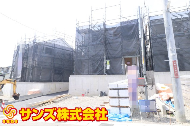郡山市菜根３丁目　　　３号棟　　　桜小学校、郡山第３中学区の外観|南東側から見た外観