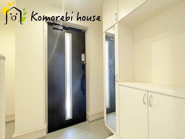さいたま市北区吉野町2丁目　中古戸建の玄関|毎日通る玄関はこちらです