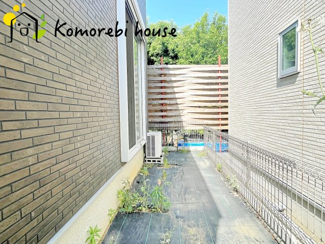 さいたま市北区吉野町2丁目　中古戸建の庭|お庭でゆったりと過ごせます