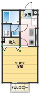 【間取り】 | ハイセレールSE雅　B