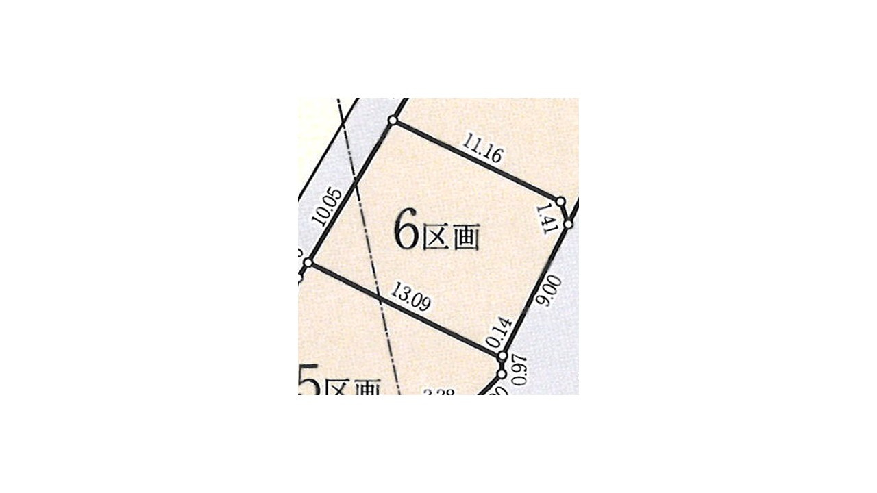 昭島宮沢町第２期　建築条件付売地　全１４区画　６区画の土地図