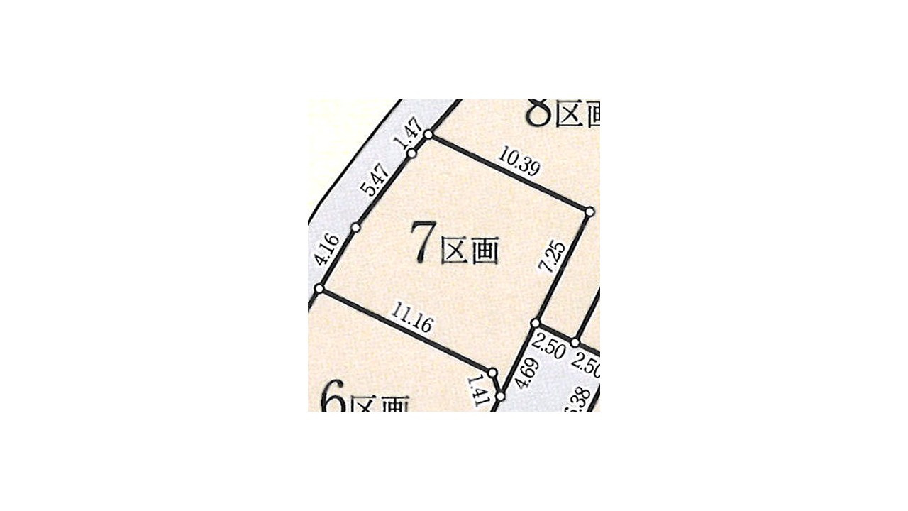 昭島宮沢町第２期　建築条件付売地　全１４区画　７区画の土地図