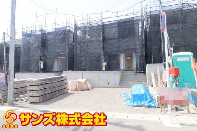 郡山市菜根３丁目　　　４号棟　　　桜小学校、郡山第３中学区の外観|南東側から見た外観
