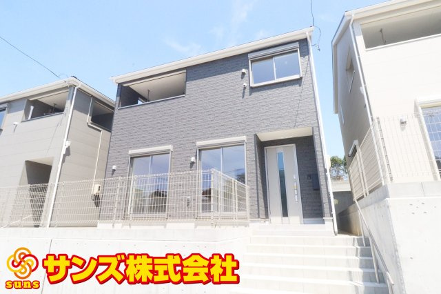 郡山市菜根３丁目　　　４号棟　　　桜小学校、郡山第３中学区の外観|南東側から見た外観♪