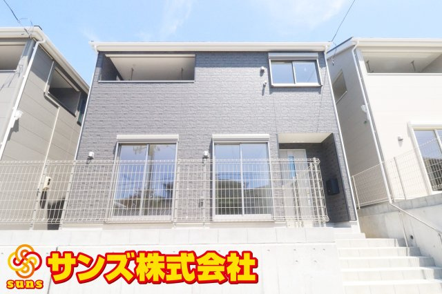 郡山市菜根３丁目　　　４号棟　　　桜小学校、郡山第３中学区の外観|南側から見た外観♪