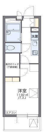 レオパレス御幣島東の間取り