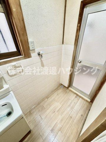 萱島信和町一戸建の設備|室内洗濯機置場