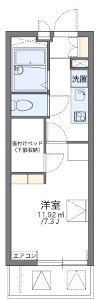 レオパレス御幣島東の間取り
