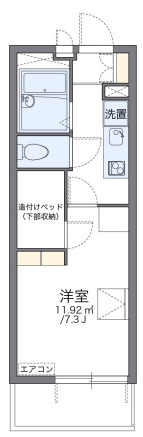 レオパレス御幣島東の間取り