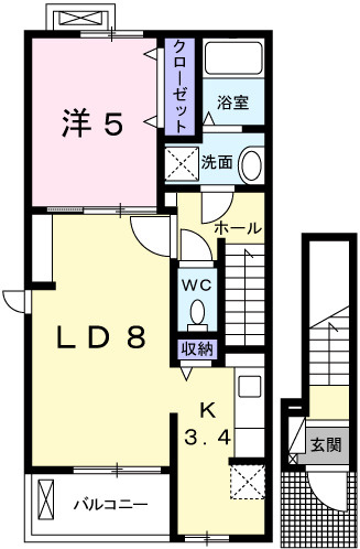 ボニートの間取り