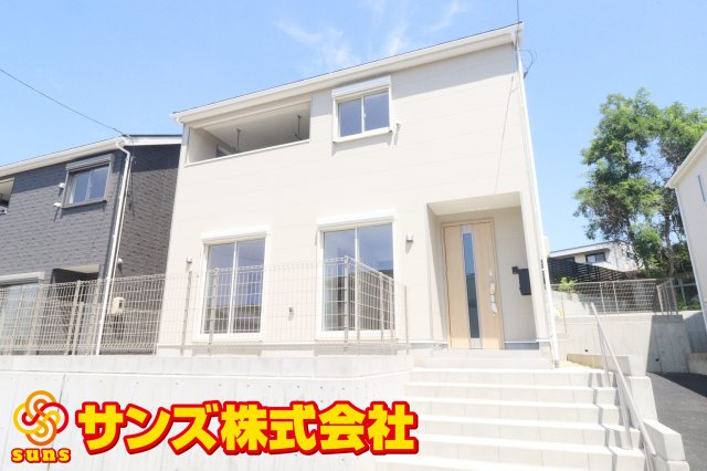 郡山市菜根３丁目　　　５号棟　　　桜小学校、郡山第３中学区の外観|南東側から見た外観♪