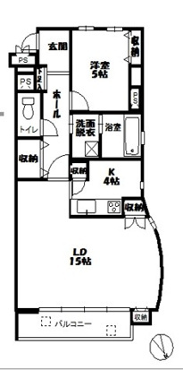ランドマーク豊川の間取り