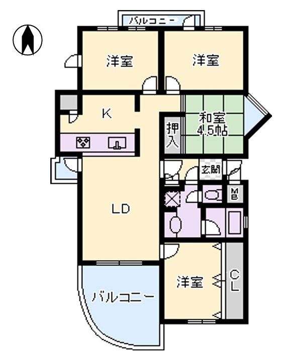 日商岩井第10緑地公園マンションの画像