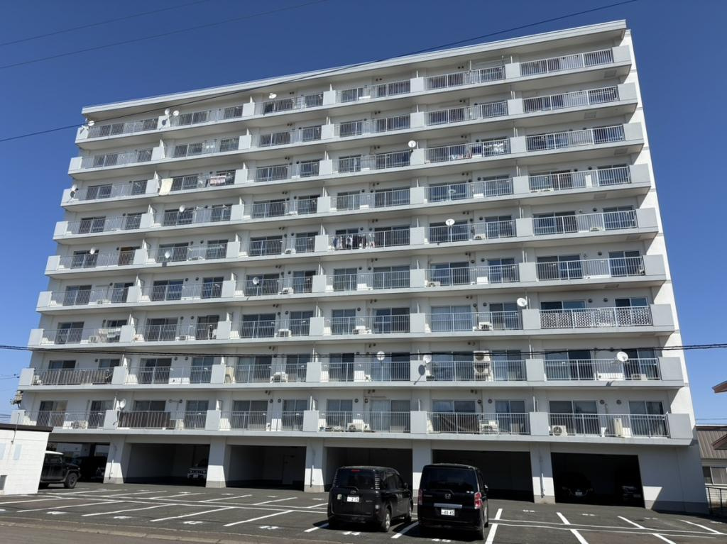 北見市山下町５丁目１番１４号　中古マンション山下町(ロジェ山下通）の駐車場
