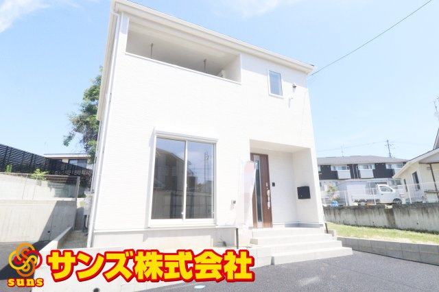 郡山市菜根３丁目　　　７号棟　　　桜小学校、郡山第３中学区の外観|南西側から見た外観♪