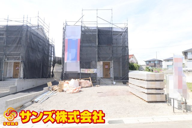 郡山市菜根３丁目　　　７号棟　　　桜小学校、郡山第３中学区の外観|南側から見た外観