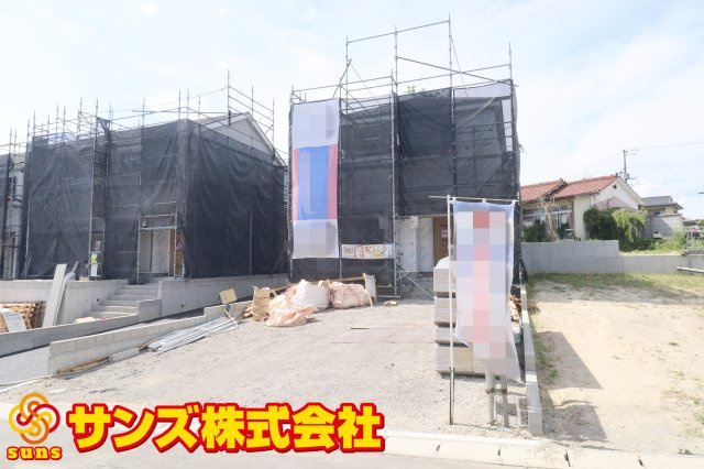 郡山市菜根３丁目　　　７号棟　　　桜小学校、郡山第３中学区の外観|南東側から見た外観