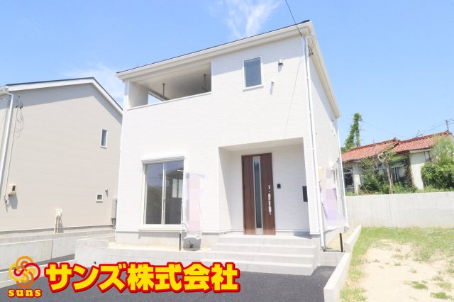 郡山市菜根３丁目　　　７号棟　　　桜小学校、郡山第３中学区の外観|南東側から見た外観♪
