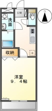 コンフィード水田の間取り