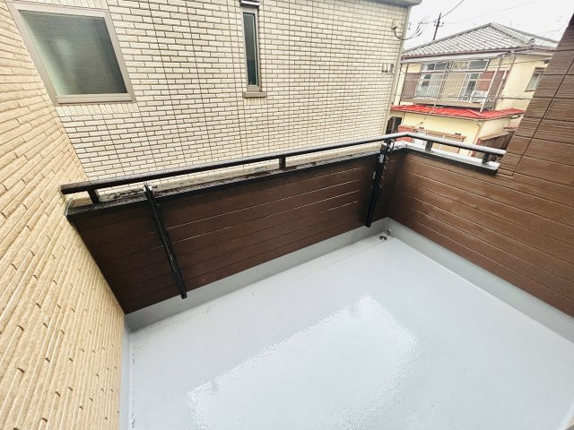 八千代市八千代台北１６丁目のバルコニー