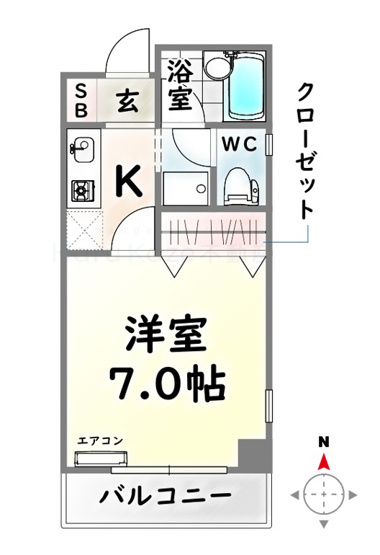 【間取り】 | POP新瑞【名古屋市賃貸・宅配ボックス】