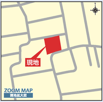 ブルーミングガーデン／北区楡木4丁目／2号棟の地図